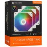 Комплект вентиляторов для корпуса ID-COOLING TF-12025-ARGB-TRIO-SNOW PWM