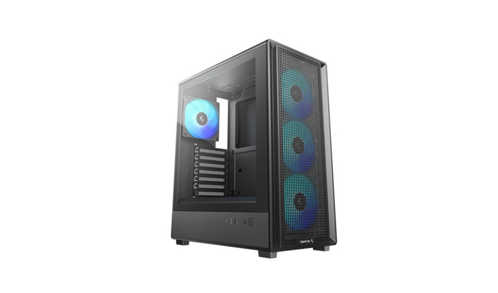 Компьютерный корпус Deepcool CC550 4F TG ARGB Black