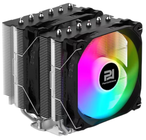Кулер для процессора PentaWave (PC-S06D LE ARGB) Black PWM