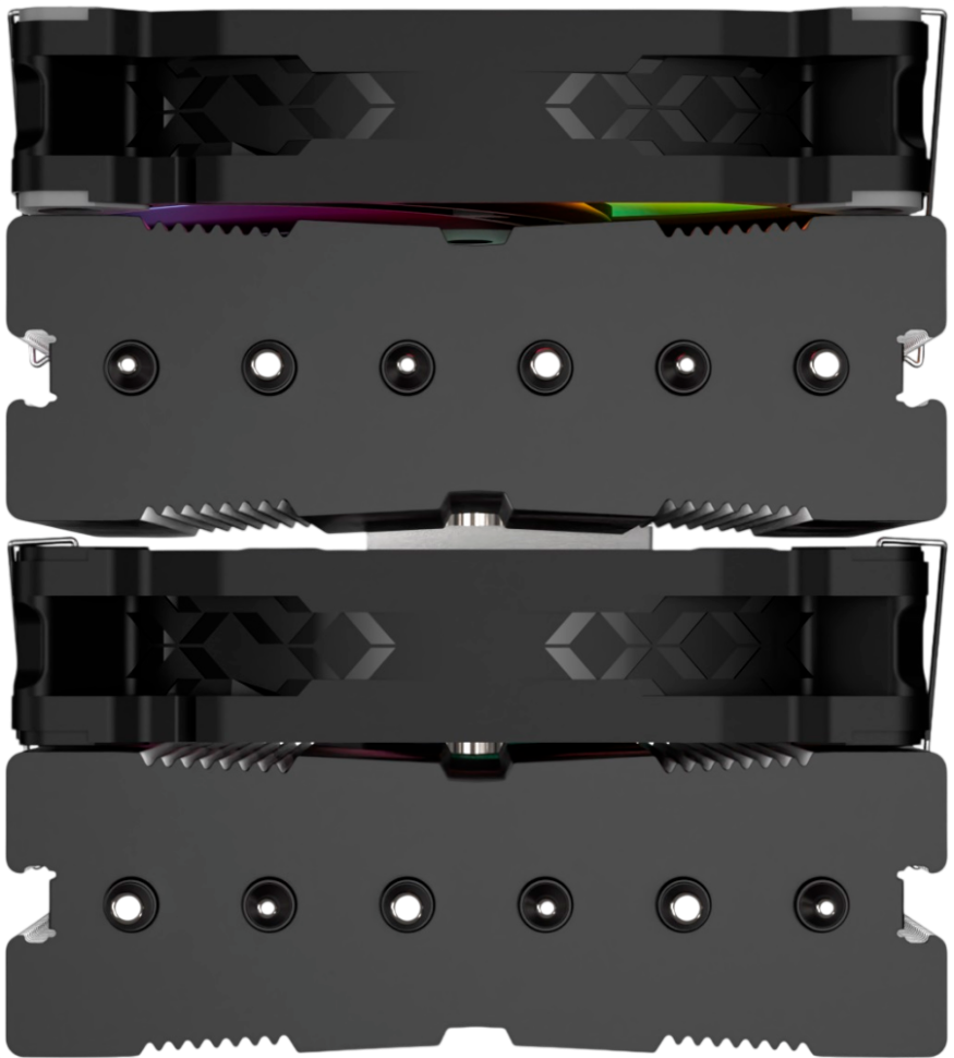 Кулер для процессора PentaWave (PC-S06D LE ARGB) Black PWM