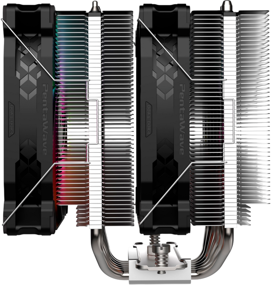 Кулер для процессора PentaWave (PC-S06D LE ARGB) Black PWM