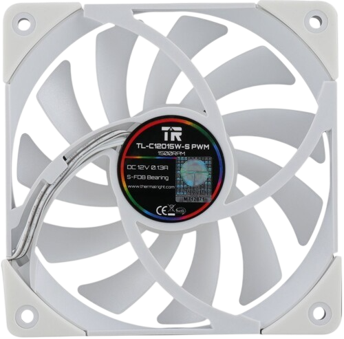 Вентилятор для корпуса Thermalright TL-C12015W-S ARGB White (TRTLC12015WS)
