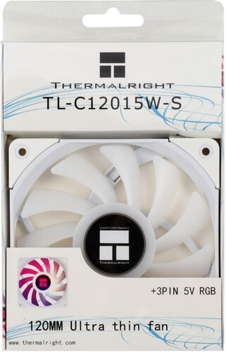 Вентилятор для корпуса Thermalright TL-C12015W-S ARGB White (TRTLC12015WS)