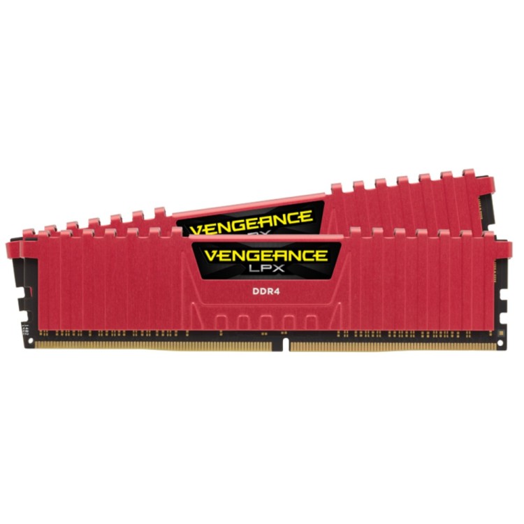 Оперативная память 8 Gb 2666 MHz Corsair VENGEANCE LPX Red