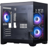Компьютерный корпус 1STPLAYER MEGAVIEW MV5-TP ARGB Black (MV5-TP-BK-2FC7R-1FC7)