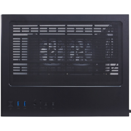 Компьютерный корпус 1STPLAYER MEGAVIEW MV5-TP ARGB Black (MV5-TP-BK-2FC7R-1FC7)