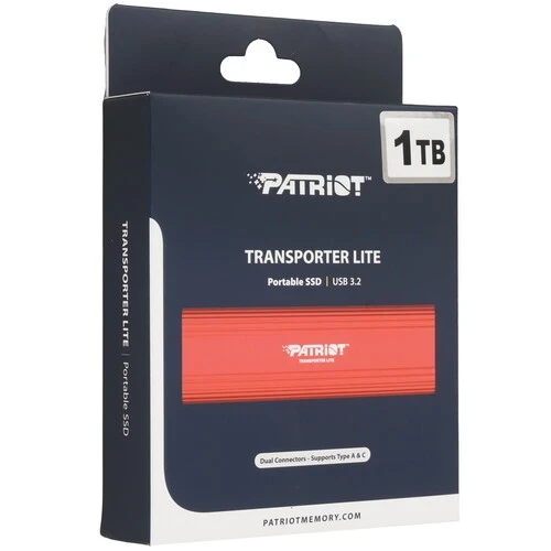 Внешний SSD Patriot 1000 USB-C EXT. Red (PTPL1TBPEC)