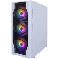 Компьютерный корпус 1STPLAYER DK D4 FRGB White (D4-WH-4F1)