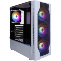 Компьютерный корпус 1STPLAYER DK D4 FRGB White (D4-WH-4F1)
