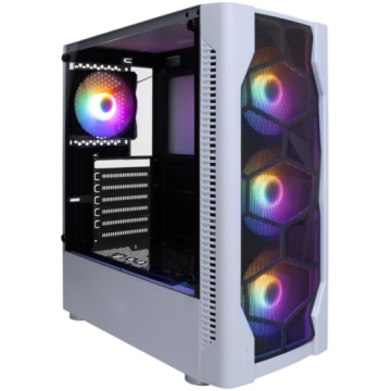 Компьютерный корпус 1STPLAYER DK D4 FRGB White (D4-WH-4F1)