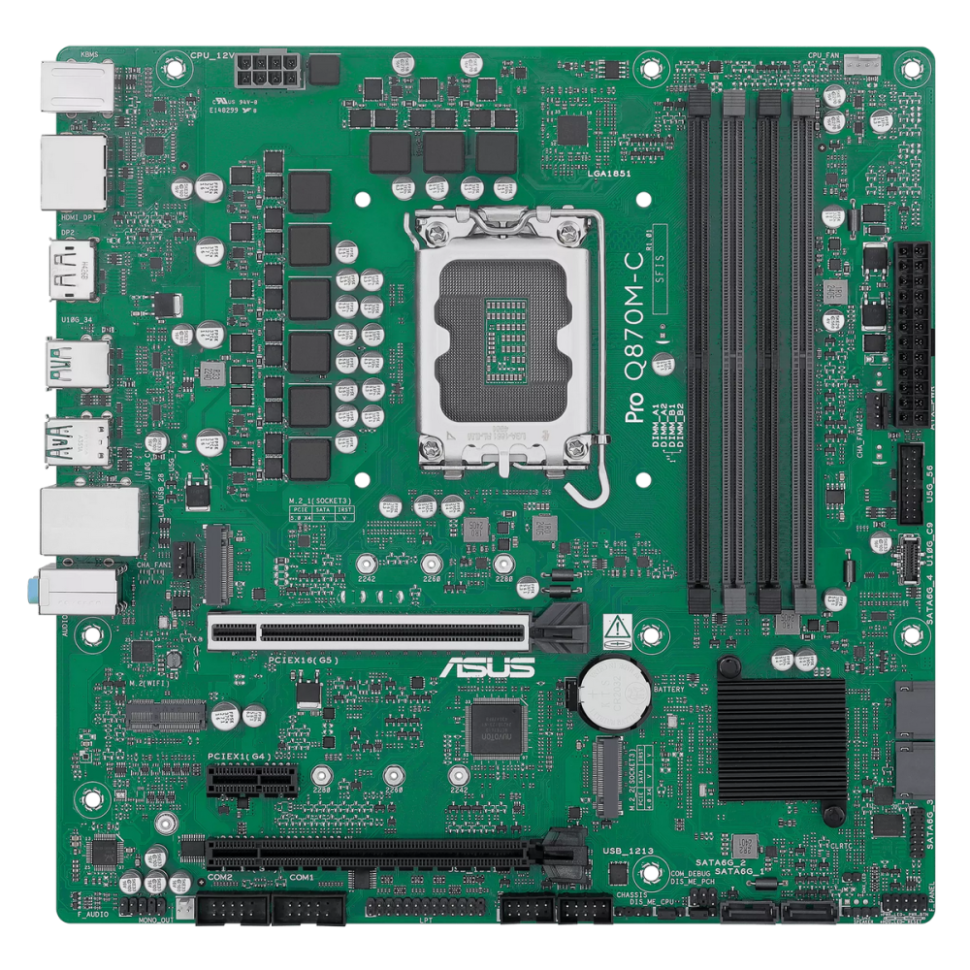 Материнская плата ASUS PRO Q870M-C-CSM (90MB1KEP-M0EAYC)