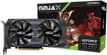 Видеокарта Sinotex Ninja (NK166TI66F) GeForce GTX 1660 Ti 6GB