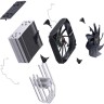 Кулер для процессора JONSBO PISA A4 Grey PWM