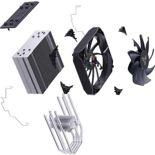 Кулер для процессора JONSBO PISA A4 Grey PWM