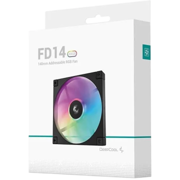 Вентилятор для корпуса Deepcool FD14 ARGB Black BOX