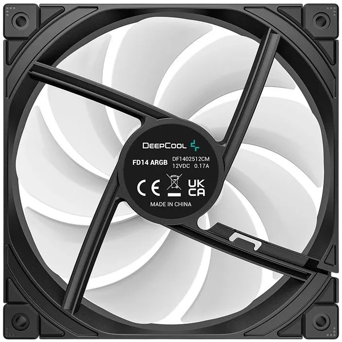 Вентилятор для корпуса Deepcool FD14 ARGB Black BOX