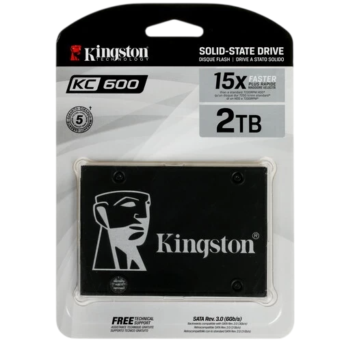 Твердотельный накопитель Kingston 2000 Gb KC600 (SKC600/2048G)