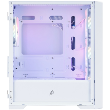 Компьютерный корпус 1STPLAYER TRILOBITE T4 MESH FRGB White (T4-WH-4F1-W)