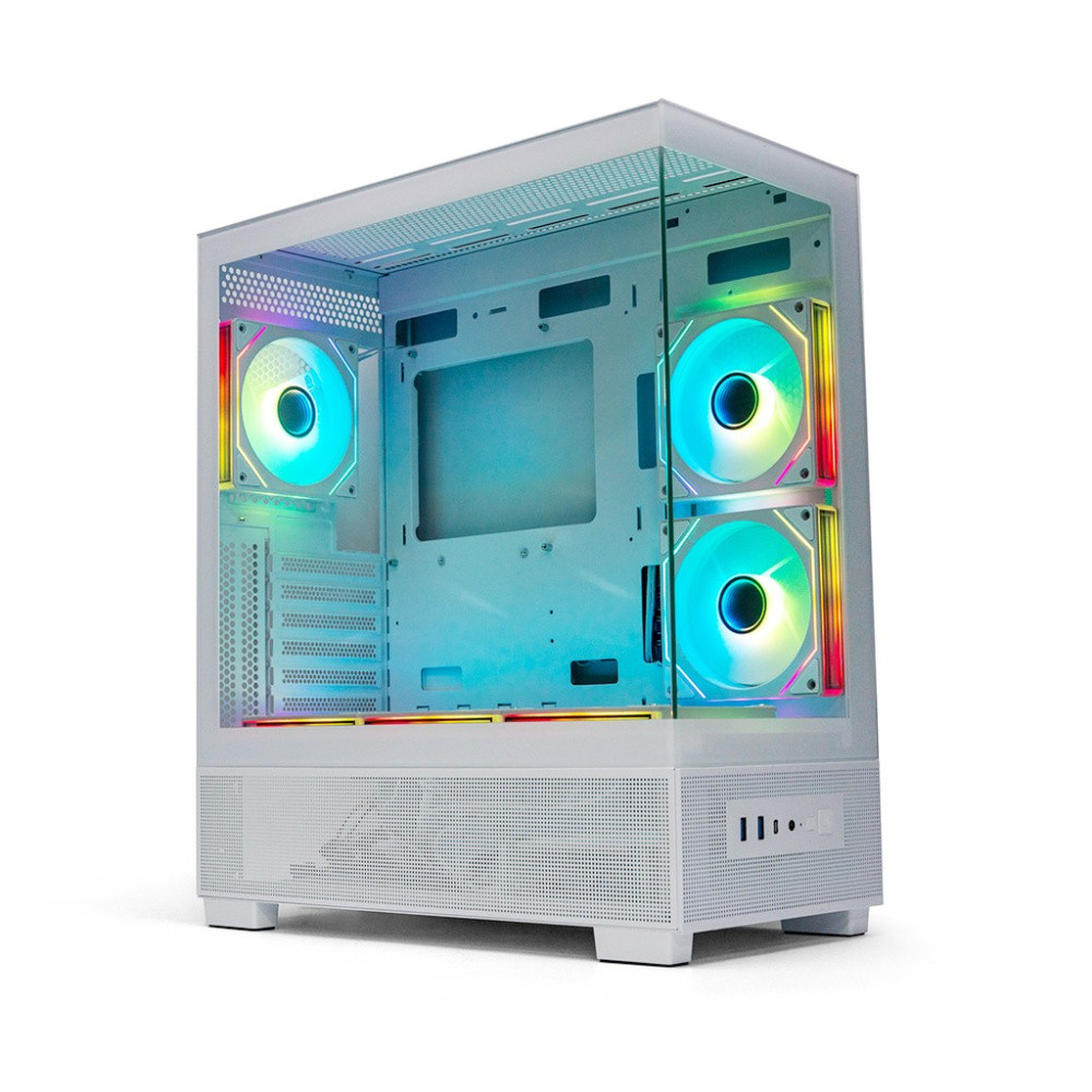 Компьютерный корпус XASTRA Q500 6ARGB-C10-UC White (Q500-6FM12A-C10-UC-WH)