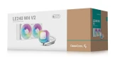 Система жидкостного охлаждения для процессора Deepcool LE240 WH V2 ARGB White