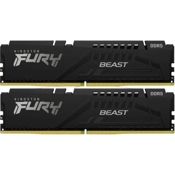 Оперативная память 16 Gb 6000 MHz Kingston FURY Beast Black (KF560C30BBEK2-16)