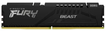 Оперативная память 16 Gb 6000 MHz Kingston FURY Beast Black (KF560C30BBEK2-16)