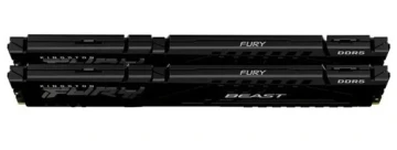 Оперативная память 16 Gb 6000 MHz Kingston FURY Beast Black (KF560C30BBEK2-16)