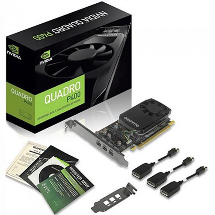 Видеокарта PNY (VCQP400-PB) Quadro P400 PCI-E 3.0 2048Mb 64 bit HDCP