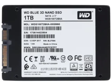 Твердотельный накопитель Western Digital 1000 Gb Blue WDS100T2B0A