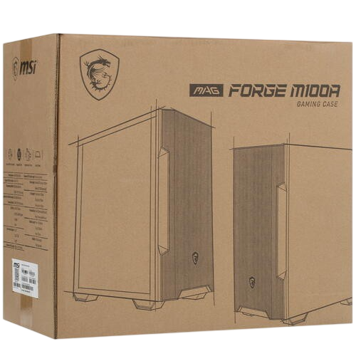 Компьютерный корпус MSI MAG FORGE M100A RGB (306-7G20A28-HH9)