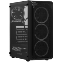 Компьютерный корпус Powercase Mistral Z4 MESH LED (CMIZB-L4)