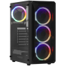 Компьютерный корпус Powercase Mistral Z4 MESH LED (CMIZB-L4)
