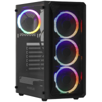 Компьютерный корпус Powercase Mistral Z4 MESH LED (CMIZB-L4)