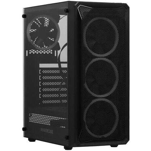 Компьютерный корпус Powercase MISTRAL Z4 MESH LED CMIZB-L4
