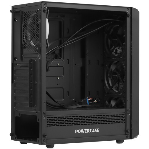 Компьютерный корпус Powercase MISTRAL Z4 MESH LED CMIZB-L4