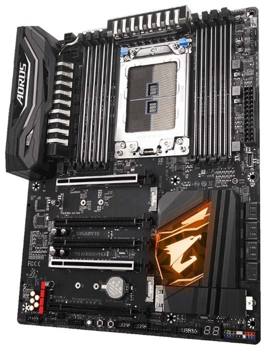 Материнская плата GIGABYTE X399 AORUS PRO