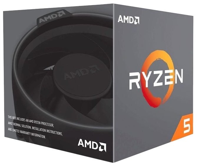 Процессор AMD Ryzen 5 1600 BOX YD1600BBAFBOX