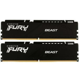 Оперативная память 16 Gb 6000 MHz Kingston FURY Beast Black (KF560C40BBK2-16) 