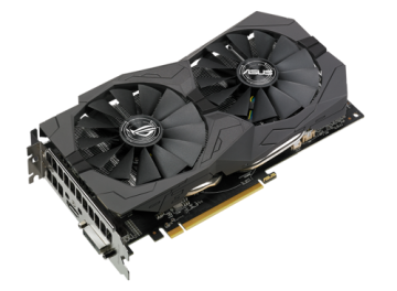 Видеокарта ASUS (ROG-STRIX-RX560-4G-V2-GAMING) Radeon RX560 4GB ROG STRIX GAMING D5 90YV0HV0-M0NA00