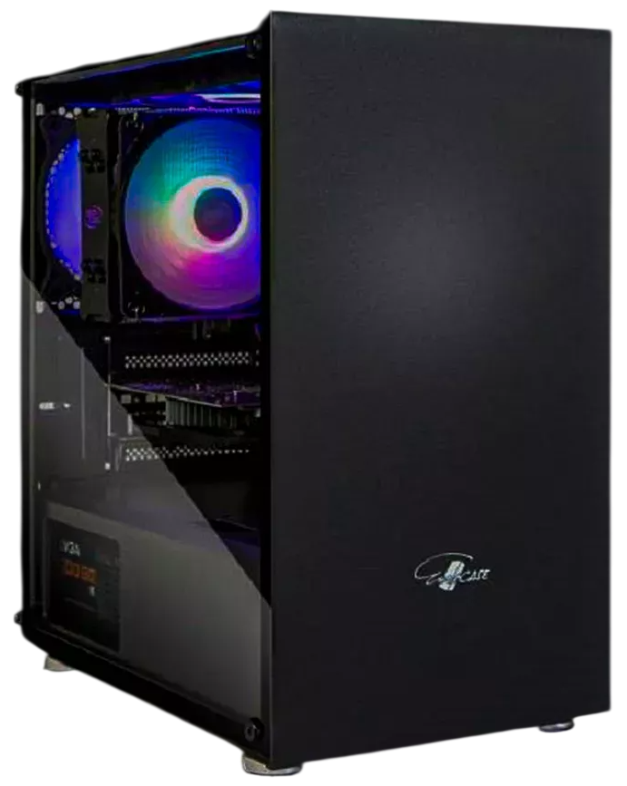 Компьютерный корпус Eurocase M10 TG ARGB Black 00-00854019