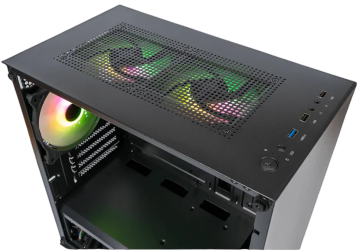 Компьютерный корпус Eurocase M10 TG ARGB Black 00-00854019