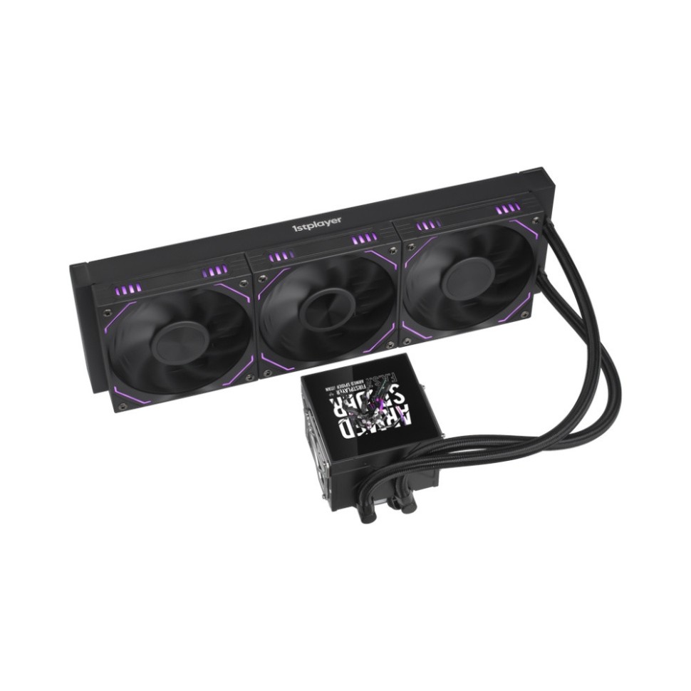 Система жидкостного охлаждения для процессора 1STPLAYER F.A.S.T. FT-360 Black (FT-360-BK)