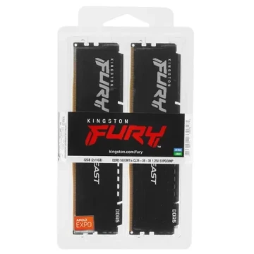 Оперативная память 32 Gb 5600 MHz Kingston FURY Beast Black (KF556C36BBEK2-32)