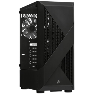 Компьютерный корпус 1STPLAYER FIREROSE F3-A Black (F3-A-BK-4F1)