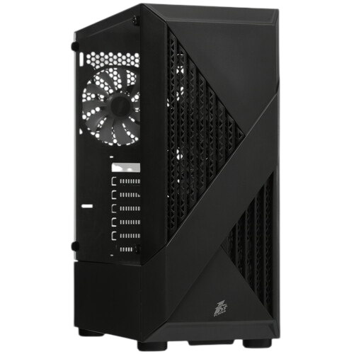 Компьютерный корпус 1STPLAYER FIREROSE F3-A Black (F3-A-BK-4F1)