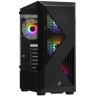 Компьютерный корпус 1STPLAYER FIREROSE F3-A Black (F3-A-BK-4F1)