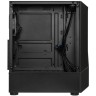 Компьютерный корпус 1STPLAYER FIREROSE F3-A Black (F3-A-BK-4F1)