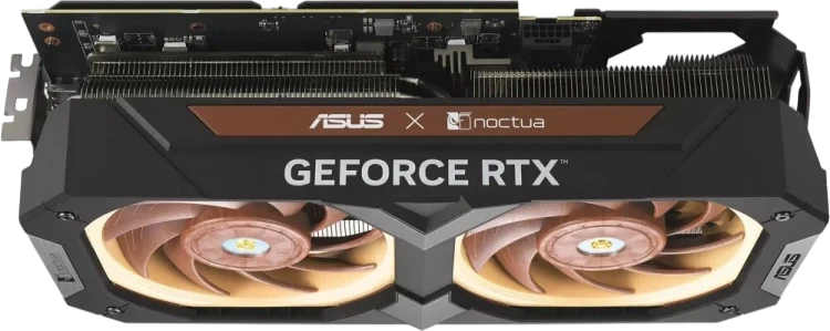 Видеокарта ASUS (RTX4080S-O16G-NOCTUA) GeForce RTX 4080 SUPER 16GB NOCTUA OC (90YV0KA2-M0NA00)