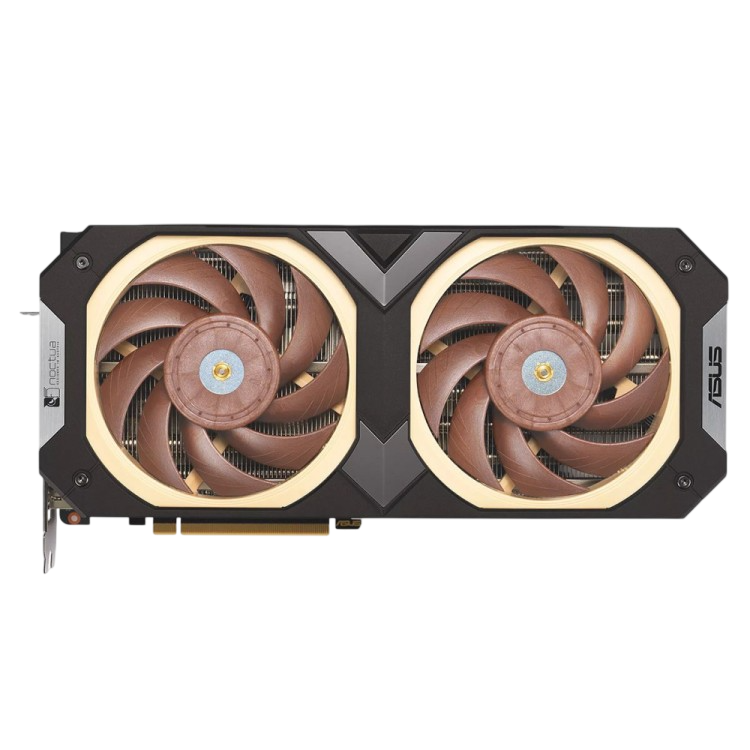 Видеокарта ASUS (RTX4080S-O16G-NOCTUA) GeForce RTX 4080 SUPER 16GB NOCTUA OC (90YV0KA2-M0NA00)