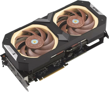 Видеокарта ASUS (RTX4080S-O16G-NOCTUA) GeForce RTX 4080 SUPER 16GB NOCTUA OC (90YV0KA2-M0NA00)